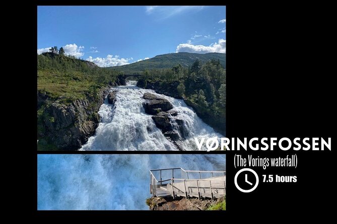 Private day tour to the Vorings Waterfall— Norway's most visited - Two very different ways to see the waterfall