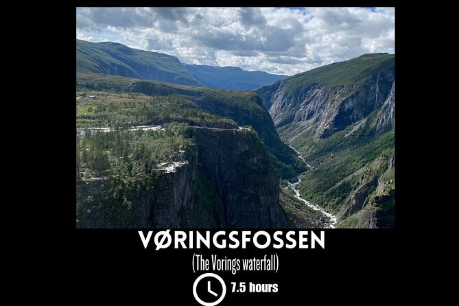 Private day tour to the Vorings Waterfall— Norway's most visited - The road from Bergen through Voss