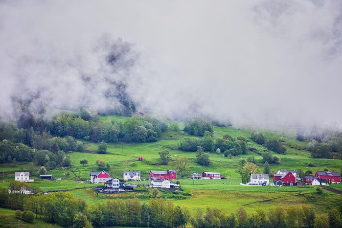 PRIVATE GUIDED TOUR: Norway's Highlights – Viking Special, 11-12 hours – WINTER - Stegastein, the high viewpoint option