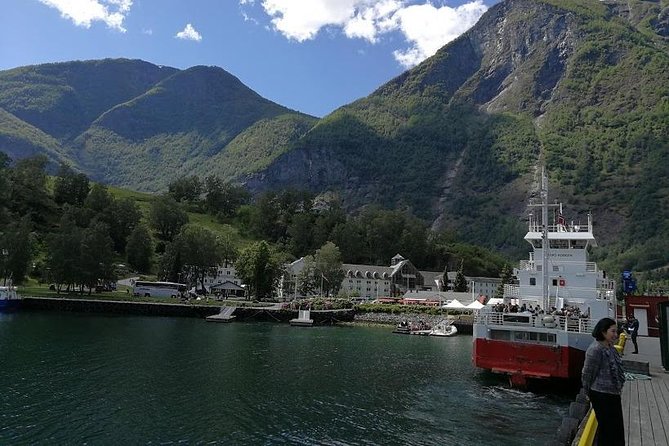 Private tour - Viking Village, Nærøyfjord Cruise and Flåm Railway - Myrdal to Voss completes the rail journey