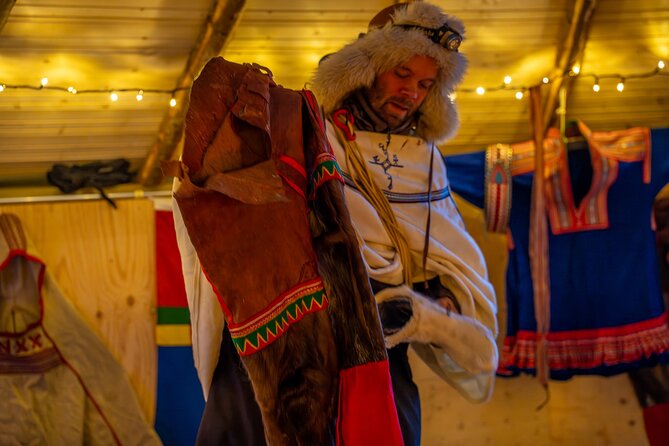 Reindeer Sledding, Feeding And Sami Culture At Reindeer Farm - What the Sámi storytelling adds