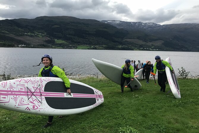 River SUP Voss - The 9:15 a.m. start in Vossevangen
