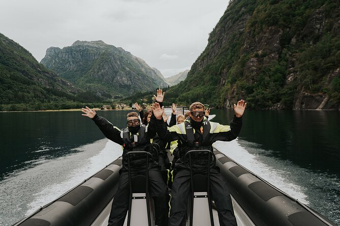 Scenic Hardangerfjord & Fyksesund RIB adventure from Norheimsund - Starting at Kaien 28 in Norheimsund