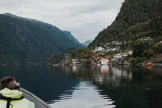 Scenic Hardangerfjord & Fyksesund RIB adventure from Norheimsund - Botnen: an old village at the end of the fjord