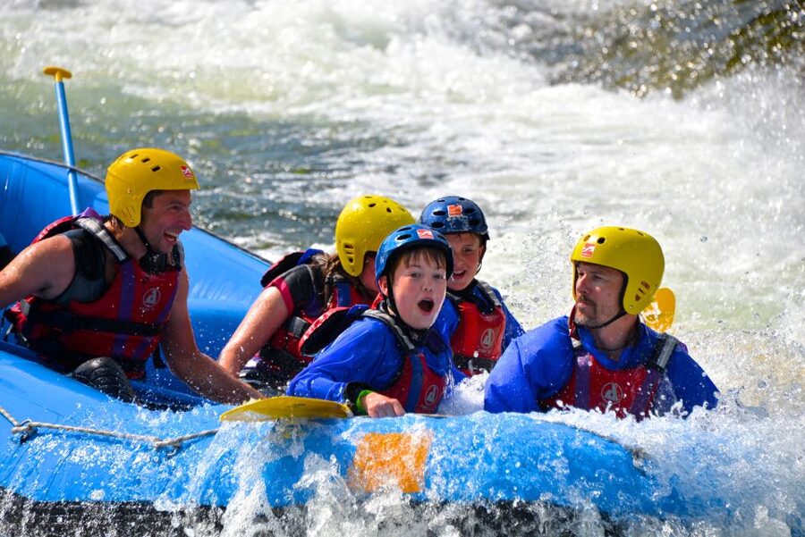 Setesdal, Evje: Family Rafting on the beautiful Otra river - Why the Otra River works so well for family rafting