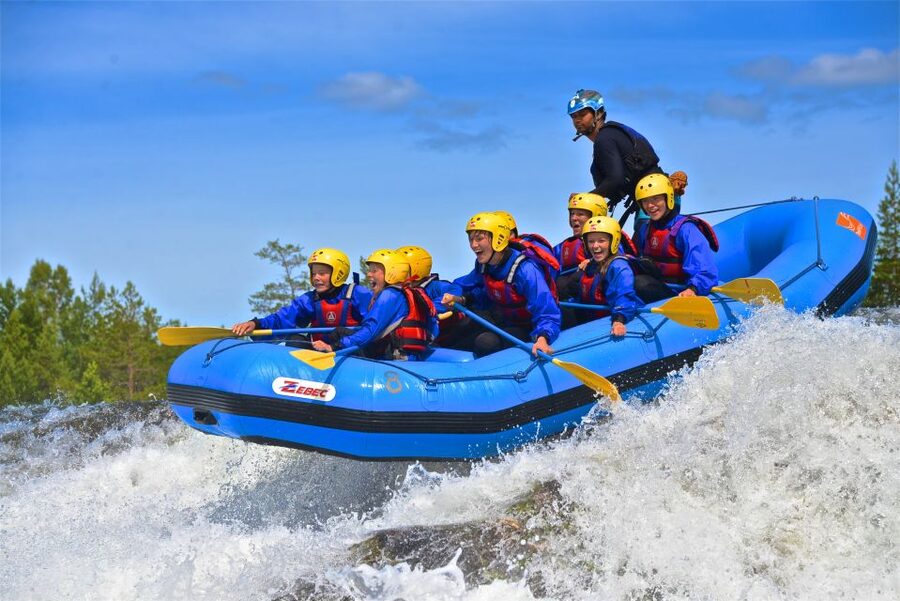Setesdal, Evje: Family Rafting on the beautiful Otra river - Who will enjoy this activity most