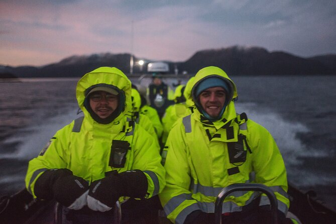 Small Group Whale Watching by RIB - Warm clothing, hot drinks, and cold-weather comfort