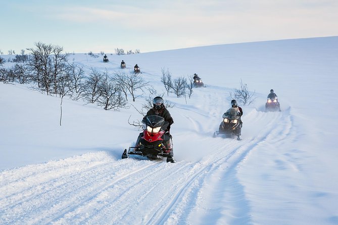 Snowmobile safari in the mountain plateau of Finnmarksvidda - Key points at a glance