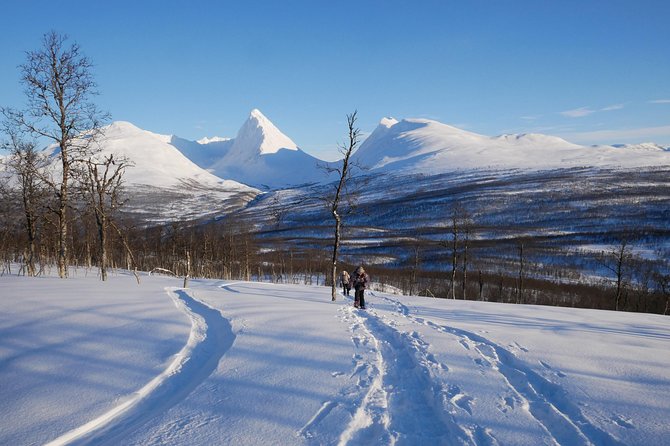 Snowshoeing With A View - A Fire-Cooked Meal in the Grill Cabin