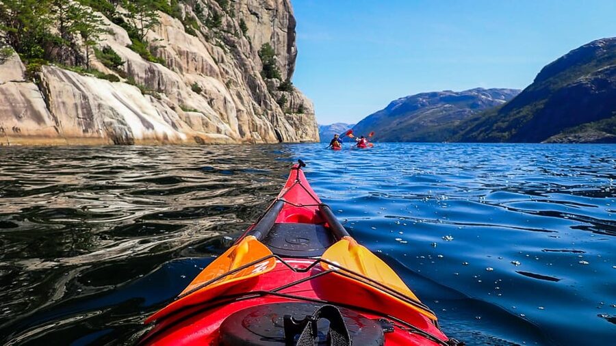 Stavanger: Lysefjord Kayak Safari (Waterfalls & Pulpit Rock) - Weather, clothing, and physical demands