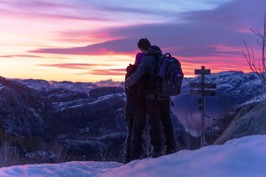 Stavanger: Preikestolen Sunrise Hike with Breakfast Buffet - Breakfast at Basecamp after the descent