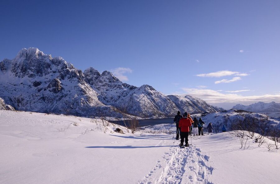 Svolvær: Snowshoe Nature Explorer - The stories are part of the scenery