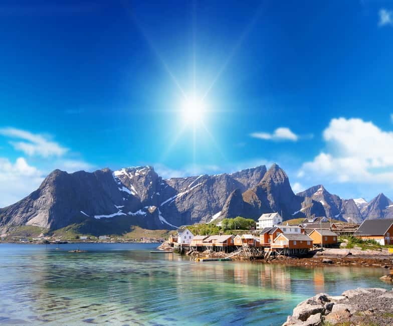 Svolvaer: South Lofoten Top Highlights Photo Tour - Ramberg Beach: white sand beneath sharp peaks