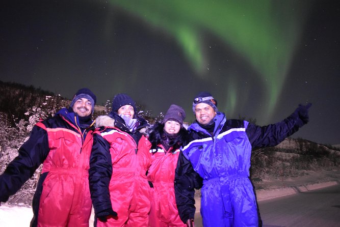 The Aurora Tour - small group, northern lights - The Tromsø pickup and road time