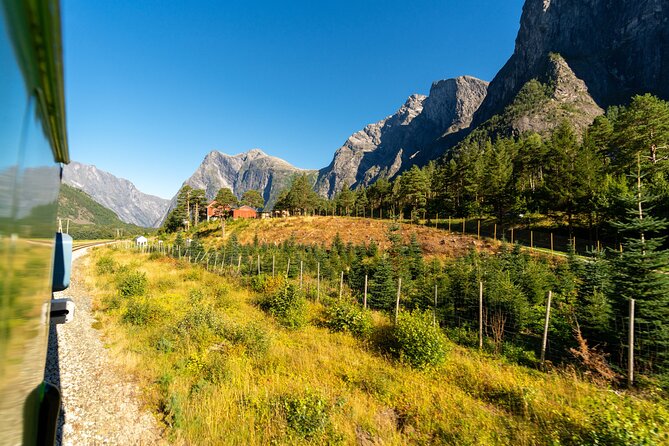 The Golden Train on Rauma Railway in Romsdalen - The ride into Romsdalen takes about an hour