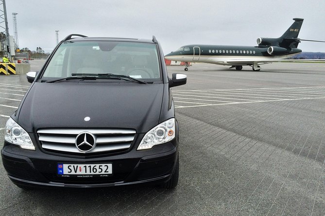 TRANSFER, STANDARD, 1-7 PAX: Bergen airport transfer - Key points at a glance
