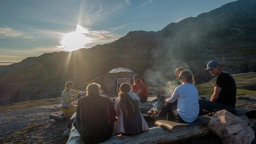 Trolltunga: Trolltunga Sunset Glamping - From P2 to P3, a useful head start