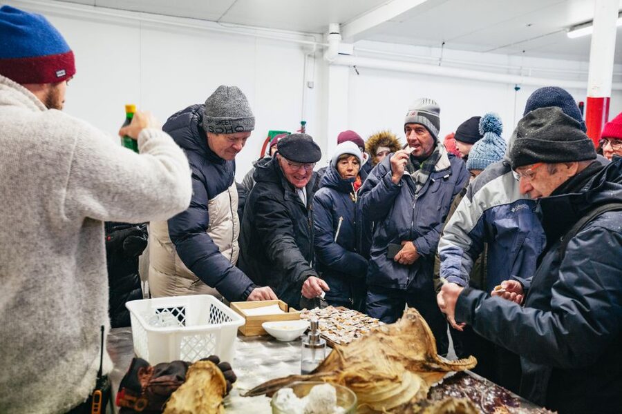 Tromsø: Arctic Fjord Cruise With Stop On Land At Fish Racks - Tirpitz-platen and the story beneath the scenery