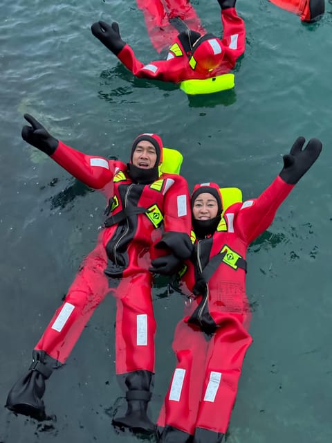 Tromsø: Arctic Fjord Floating in Survival Suit - Why Arctic floating is different from an ordinary swim