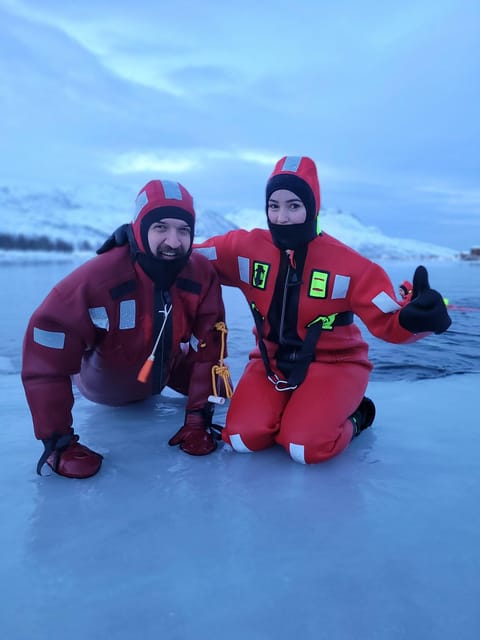 Tromsø: Arctic Fjord Floating in Survival Suit - What the fjord looks and feels like
