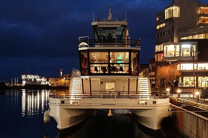 Tromso Aurora Cruise with 3-Course Dinner - Staying warm on a winter evening