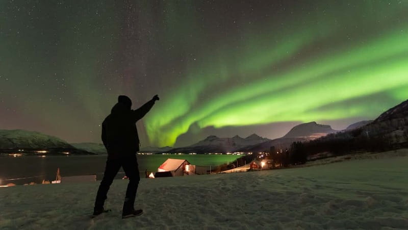 Tromsø: Aurora Safari Chase by big bus with Camp meal - Who should book this big-bus tour