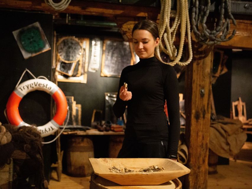 Tromso: Cod-Tasting Tour with Full Steam Museum Entry - The Sea Sami exhibition adds human depth