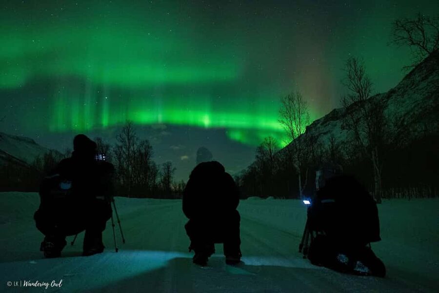 Tromsø: Express Aurora Hunt - The best way to prepare before pickup