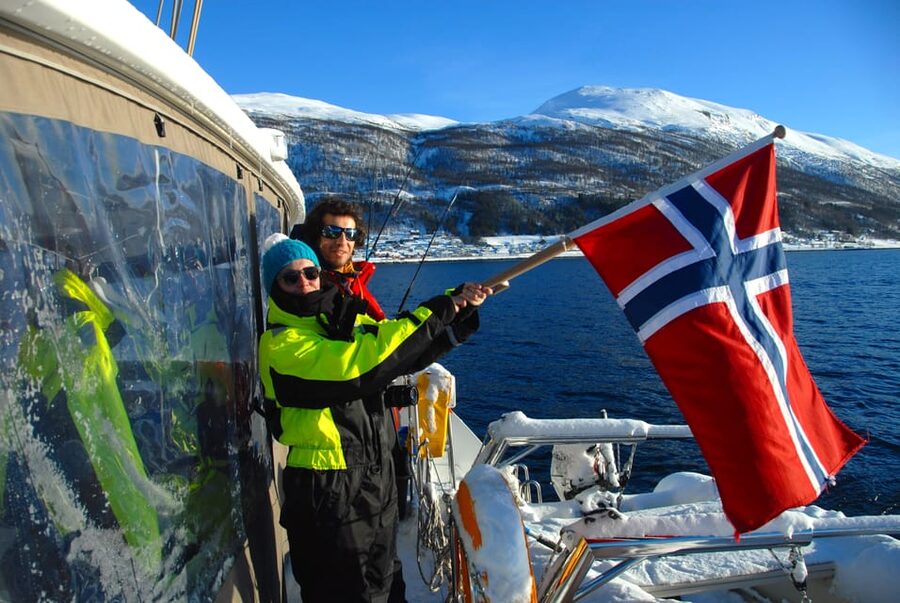 Tromsø: Fjord and Islands Luxury Catamaran Cruise - Fishing on the Norwegian waters