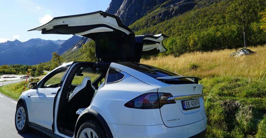 Tromsø: Fjord Sightseeing in a Tesla X Luxury Electric Car - Leaving Tromsø for Kvaløya