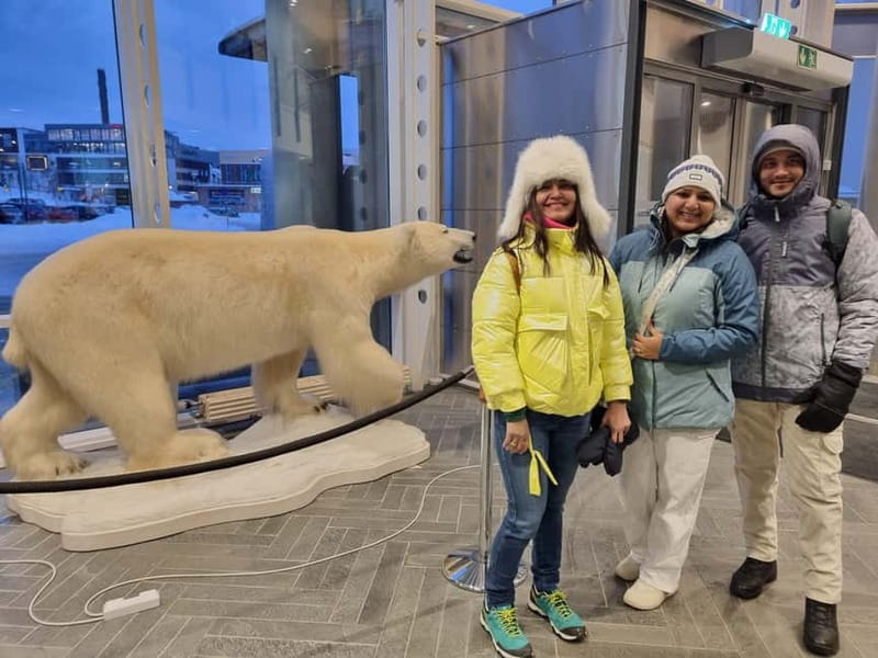 Tromsø: Guided Polar Bear Walk incl. Polaria & Polar Museum - Walking the quayside and old town