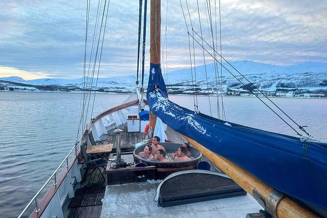 Tromso Luxury Sailing Yacht Polar Fjord Cruise with Lunch - Cruising Balsfjorden from the water