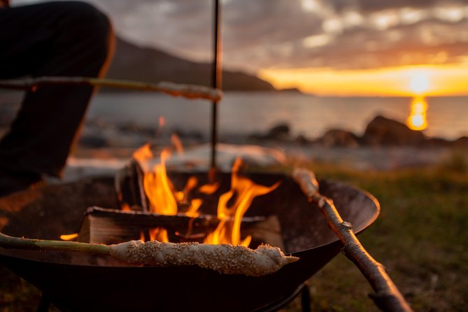 Tromsø: Midnight Sun with Campfire with Wandering Owl - The value of the $150.07 price
