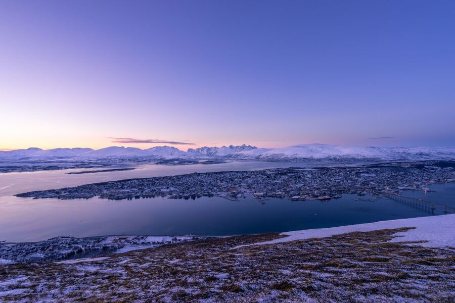 Tromso: Northern Lights Cable Car Excursion - Cake, waffles, tea, and a view of Tromsdalstinden