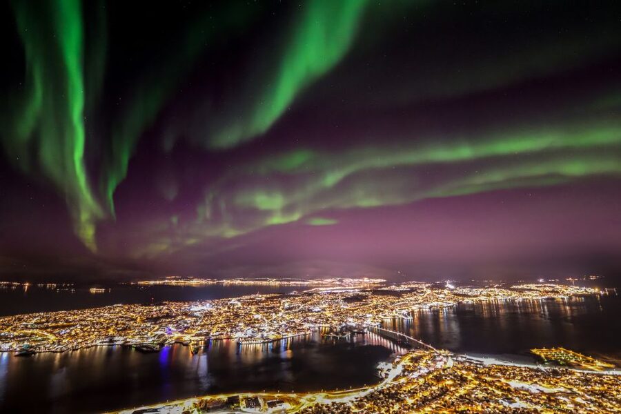 Tromso: Northern Lights Cable Car Excursion - Meeting at Kirkegata 7 beside Tromsø Cathedral