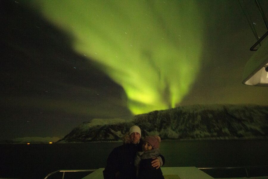 Tromsø: Northern Lights Cruise with 2nd Chance Guarantee - Watching the fjords while the crew searches