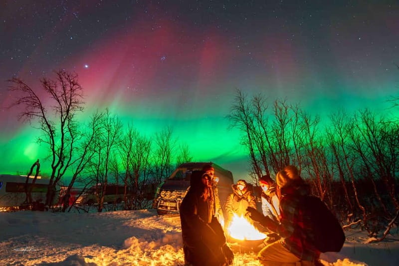 Tromsø: Northern Lights Safari - The free photos are a major part of the value