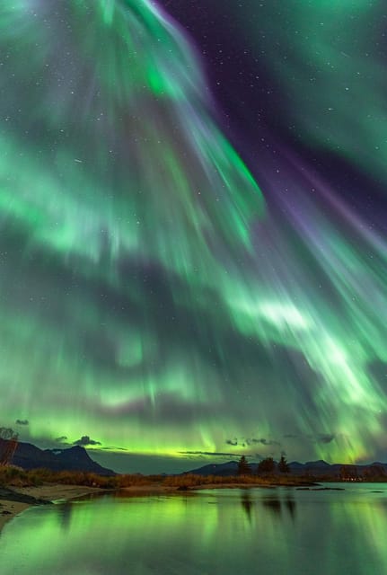 Tromsø: Northern Lights Tour with Local Guide and Photos - Riding out in the Mercedes Sprinter