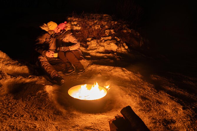 Tromsø Northern Lights with Campfire and Professional Photos - Chasing clear skies from Tromsø