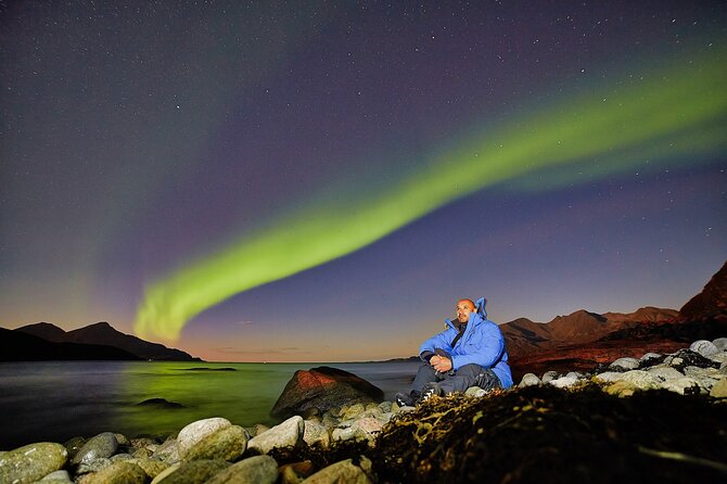 Tromso: Private Aurora Chase by Minivan - Photography help and the souvenir payoff