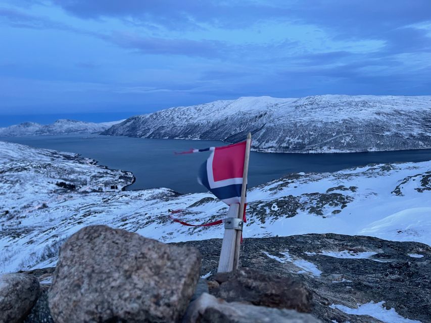 Tromso: Scenic & Eco-Friendly Snowshoeing Tour - The climb toward two fjords