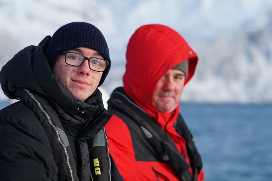 Tromso: Sightseeing Cruise by Catamaran with Snacks & Drinks - Setting out from Tromsø harbor on Arctic Eagle