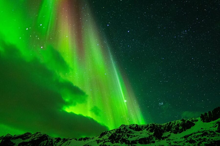 Tromsø: Small-Group Adventurous Northern Lights Hunt - The Mercedes minibus and group size