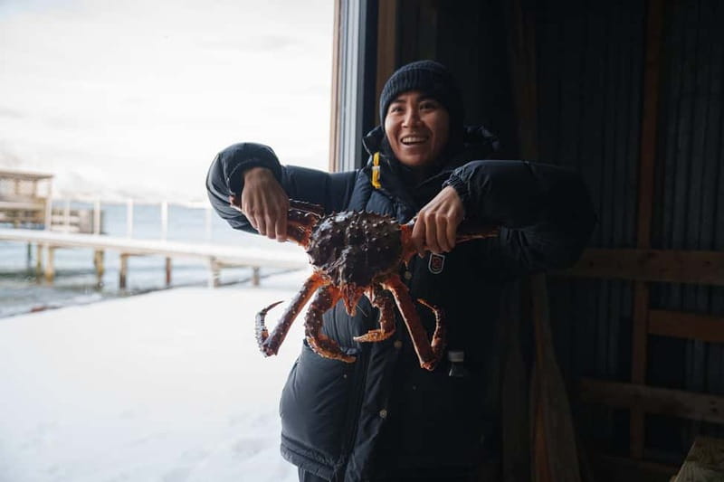 Tromsø: Tasty King Crab Adventure - The two-course king crab meal