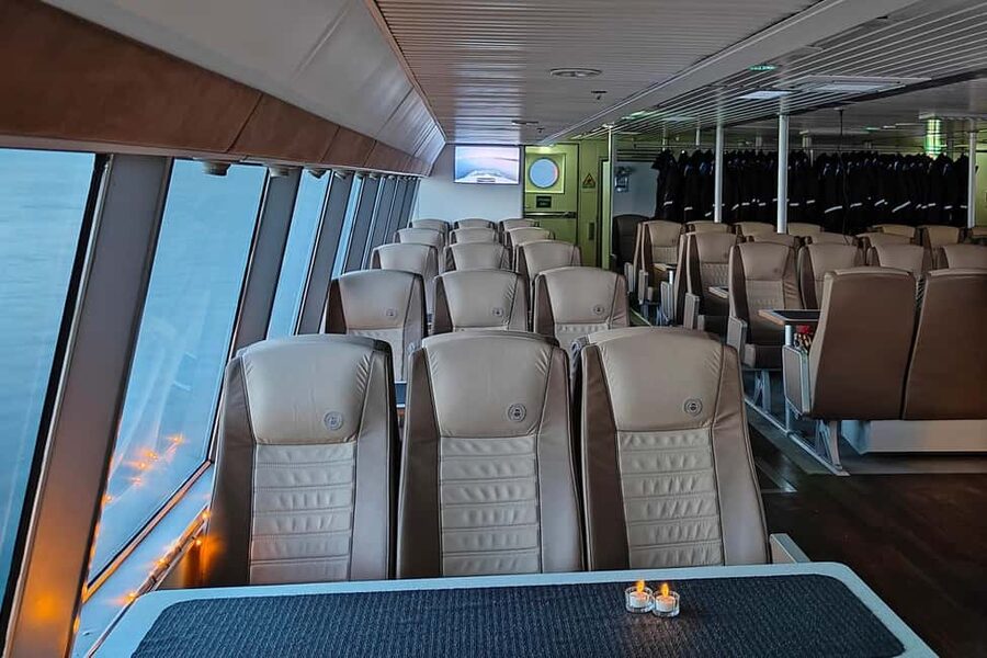 Tromsø Whale Safari with MS Gabriele - What makes MS Gabriele comfortable