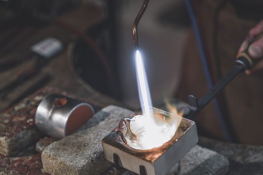 Tromsoe: Make your own silver ring in a goldsmith workshop - Inside Wabi Sabi’s studio near Mack Brewery