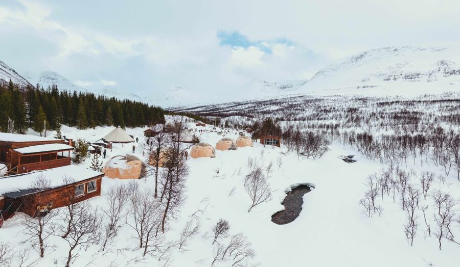 True Locals of the Arctic: Reindeer Sledding at Camp Tamok - Arriving at Camp Tamok and getting dressed