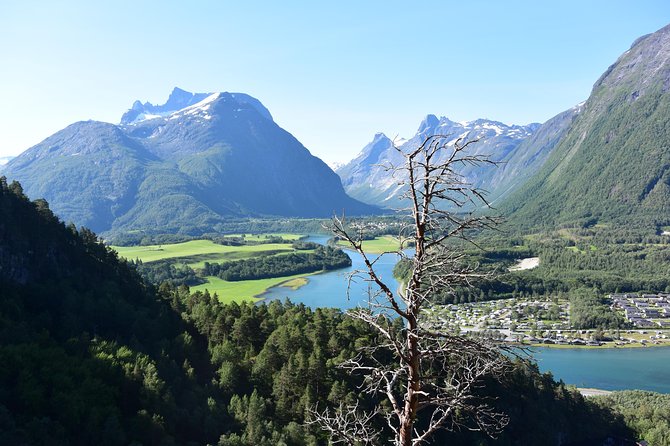 Via Ferrata Åndalsnes Intro Wall - The views that make the effort worthwhile