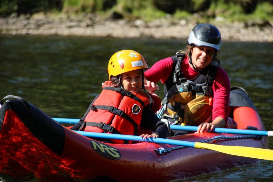 Voss: Family Rafting on the Vosso River - The 20-minute ride to the river