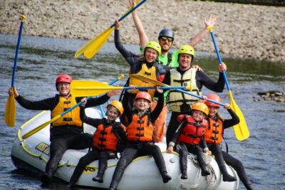 Family Rafting on the Vosso River